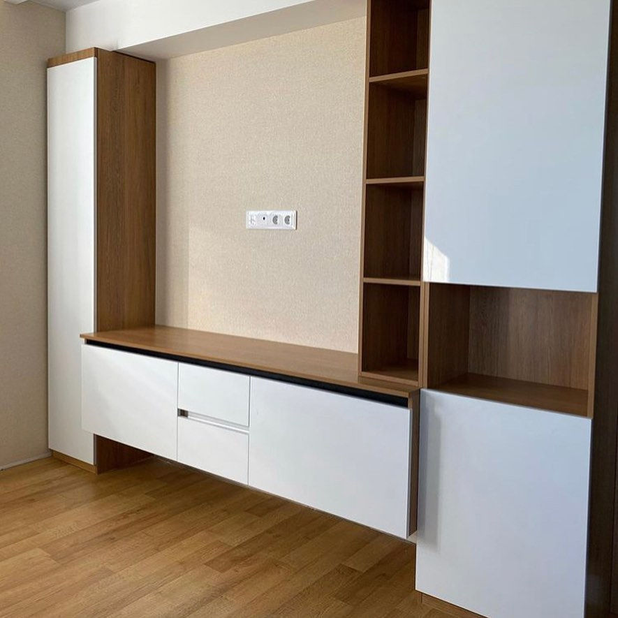 стенка в гостиную в современном стиле