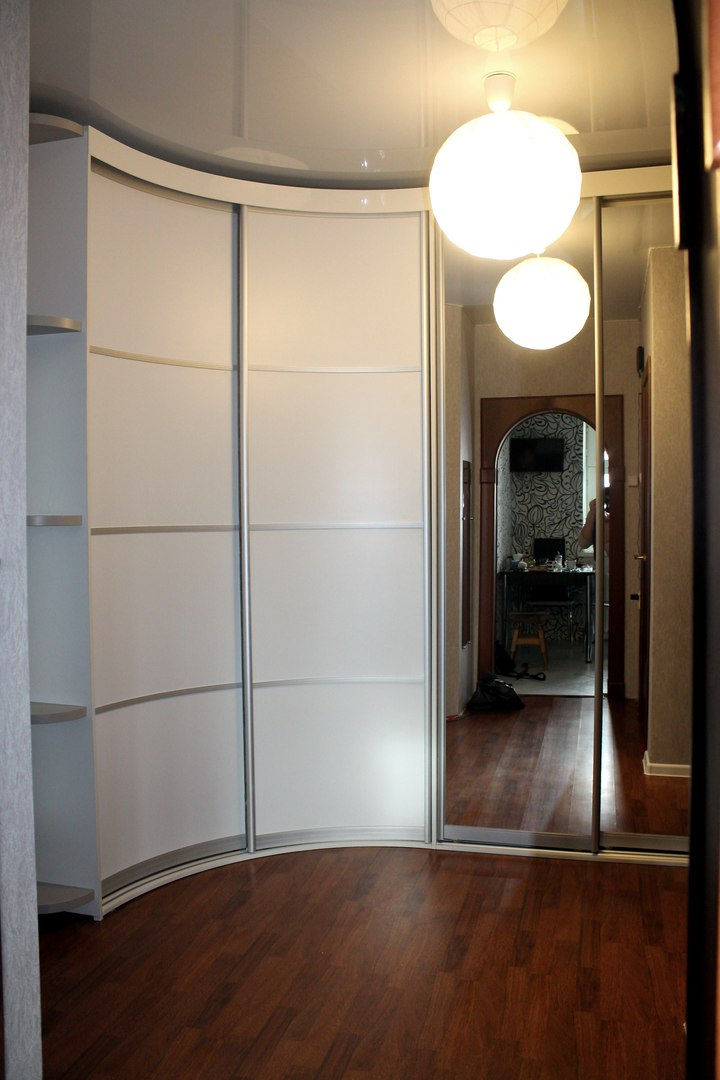 шкаф радиусный угловой