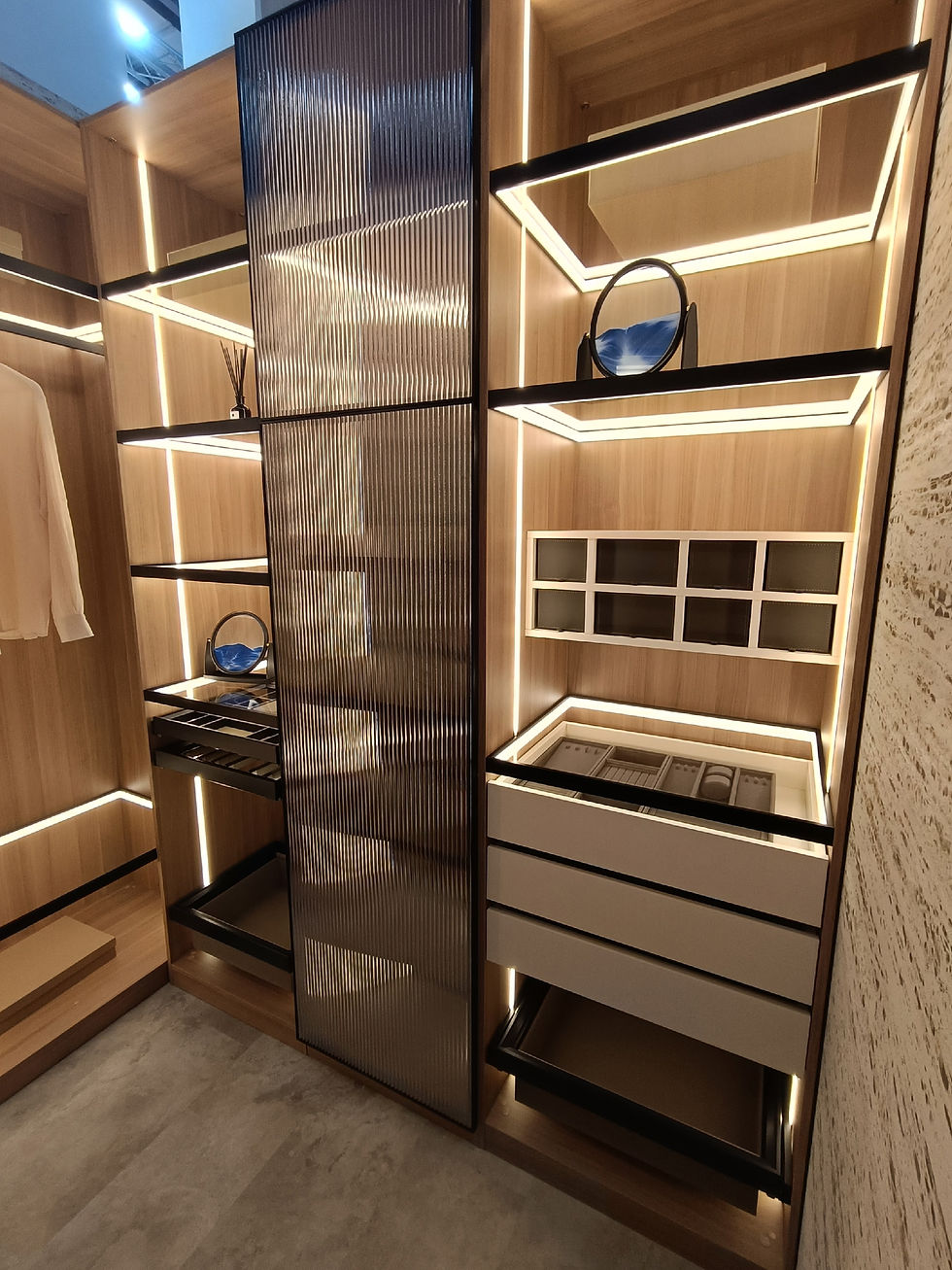 гардеробная купе на заказ