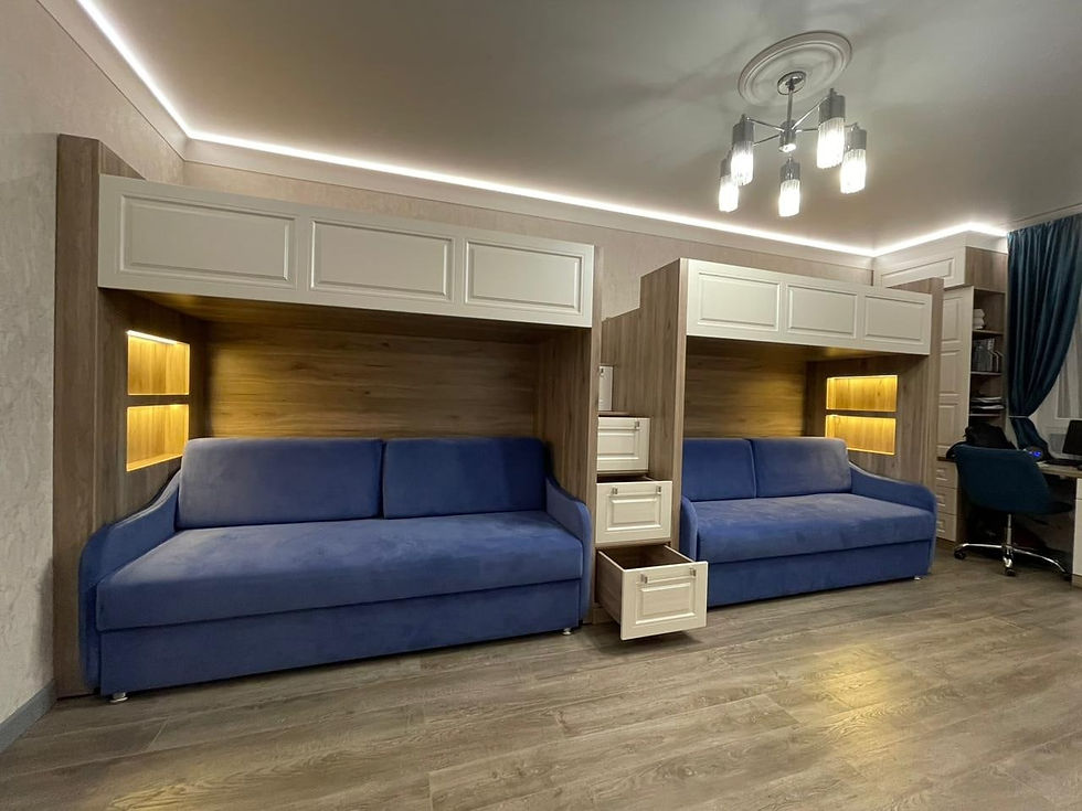 Миниатюра: мебель для детской комнаты