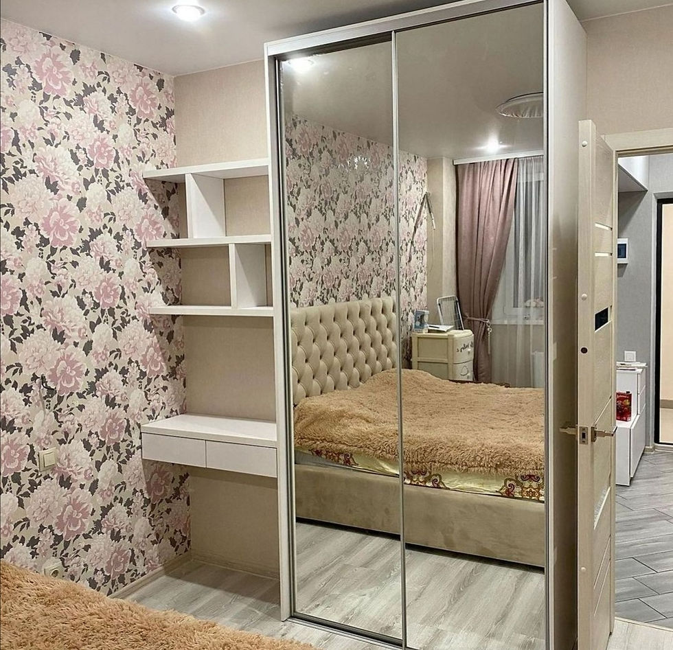 Шкафы-купе в спальню на заказ