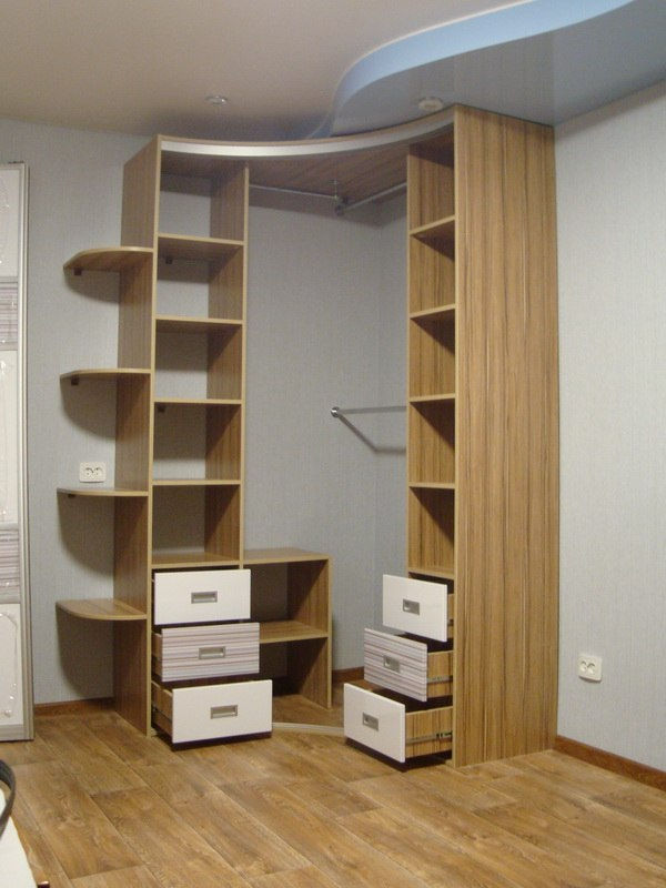 Миниатюра: шкафы купы радиусные