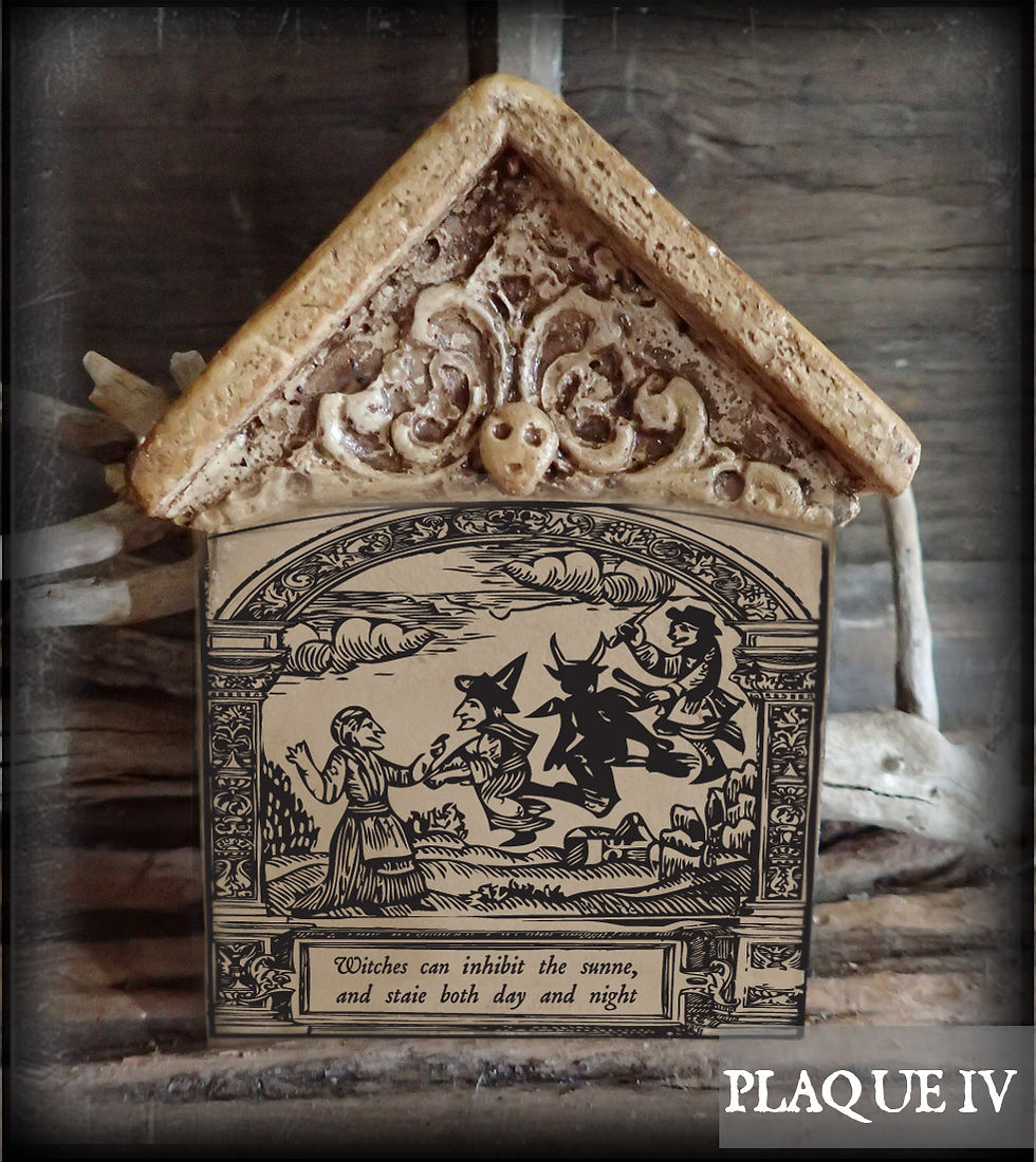 Thumbnail: Plaster House Plaques: I,II,III,IV