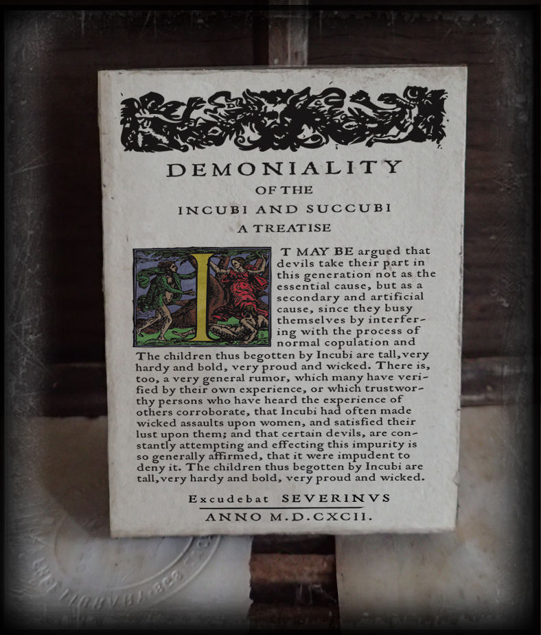 Thumbnail: Demonality of the Incubi and Succubi. 1486 & 1692