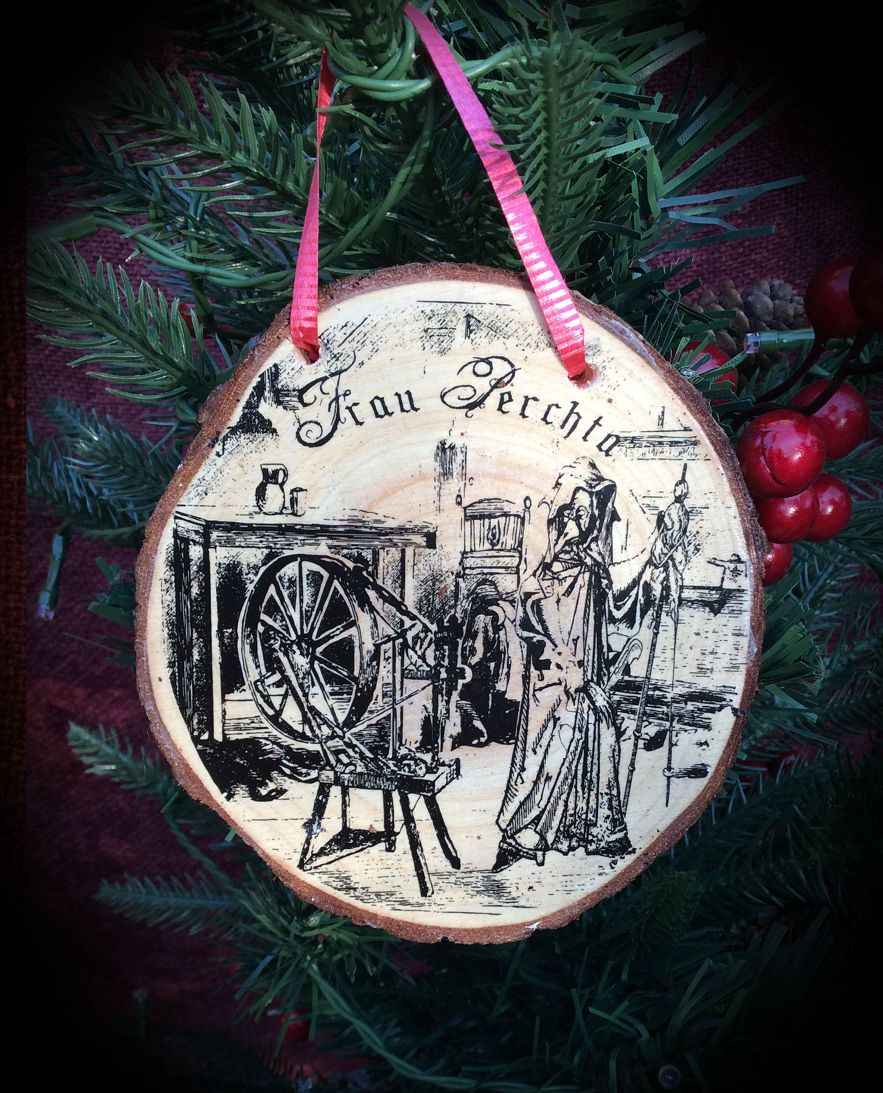 The Folklore of Christmas. Frau Perchta