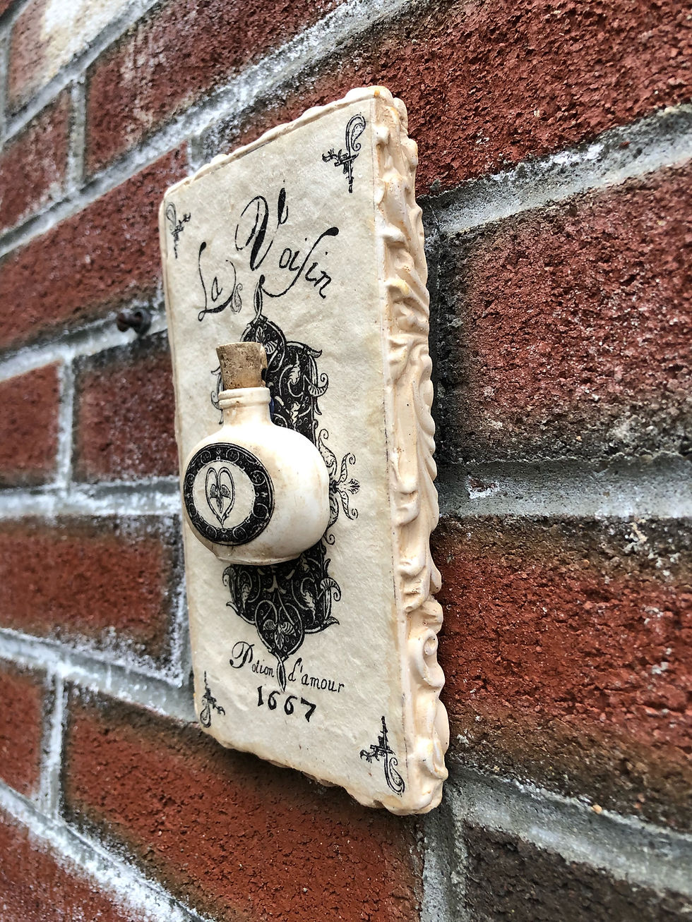 Thumbnail: 'La Voisin' Love Potion bottle Plaque