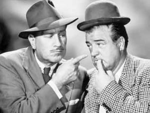 Abbott & Costello try to add up