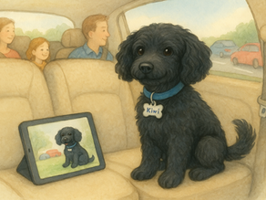 KIwi the Cockerpoo downloadable stories make reading easier everywhere