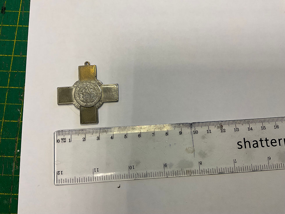 NHS GC personalised award in blue or green