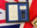 NHS GC presentation frame – unique commemorative gift to celebrate the NHS, ideal as an NHS staff thank you or leaving gift