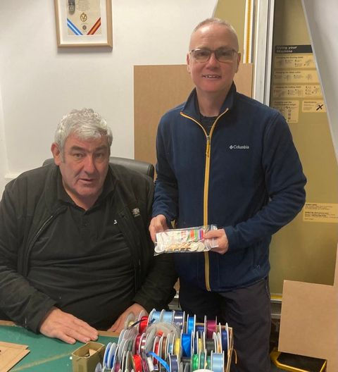 Mike and George, both military veteran-run businesses