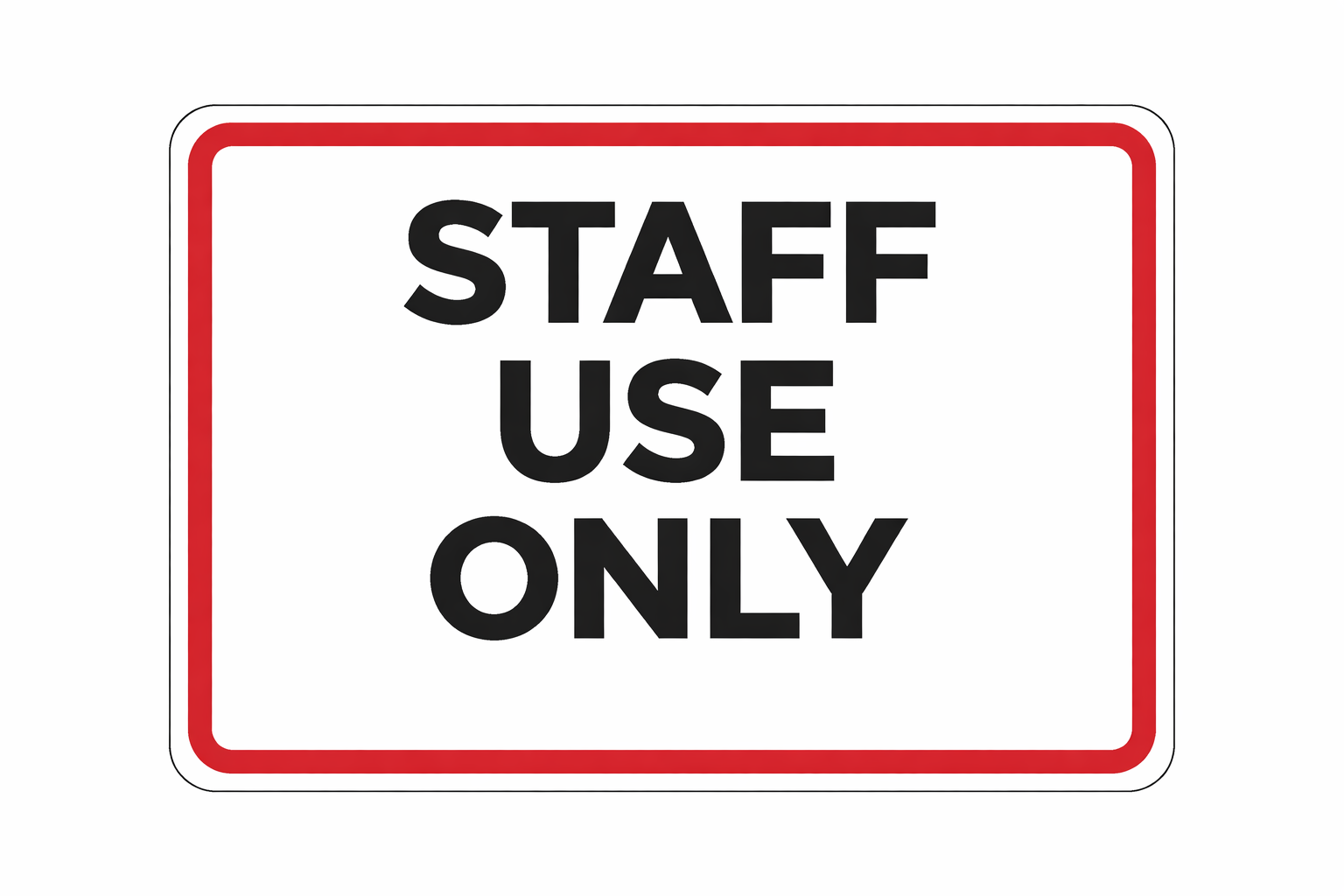 Staff Use Only