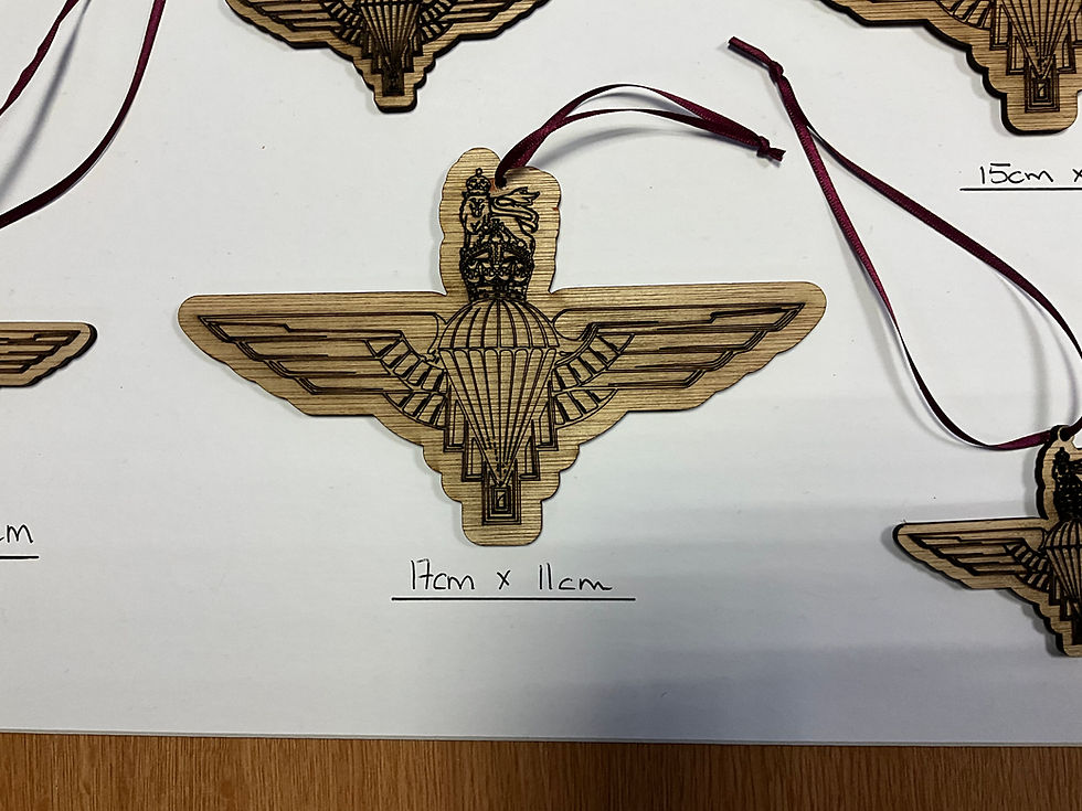 Military Christmas Tree decorations