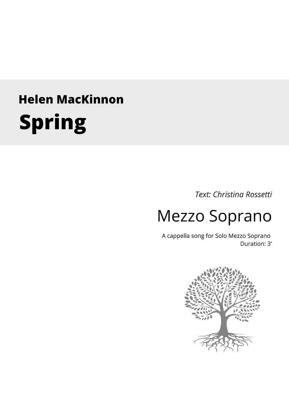 Thumbnail: Spring (Mezzo Soprano)