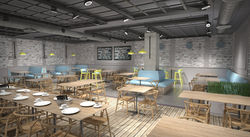 חדר אוכל עובדים מלון הרודס אילת אדריכל יניב בסו