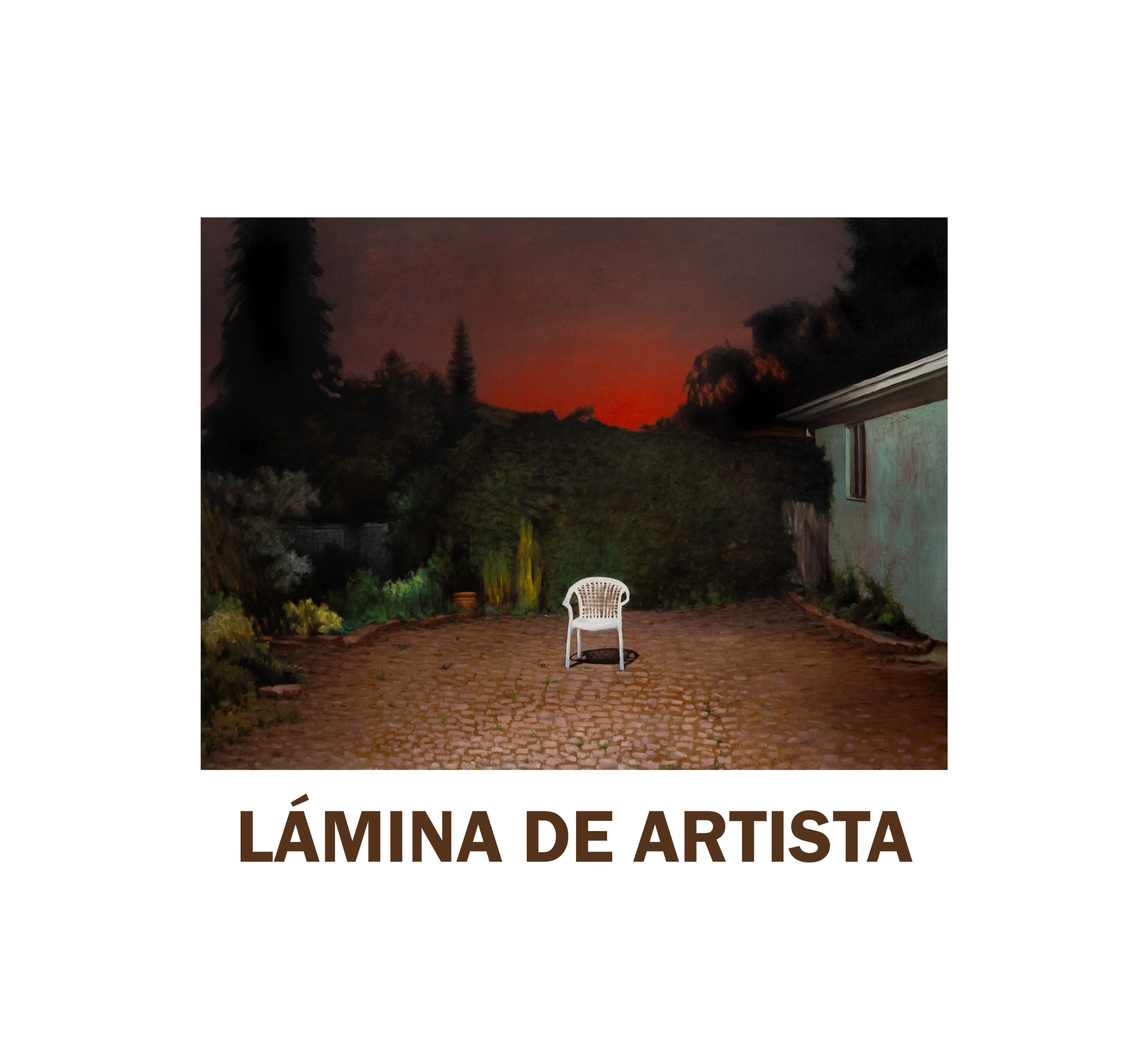 LÁMINA de ARTISTA - Cuando la tarde moría