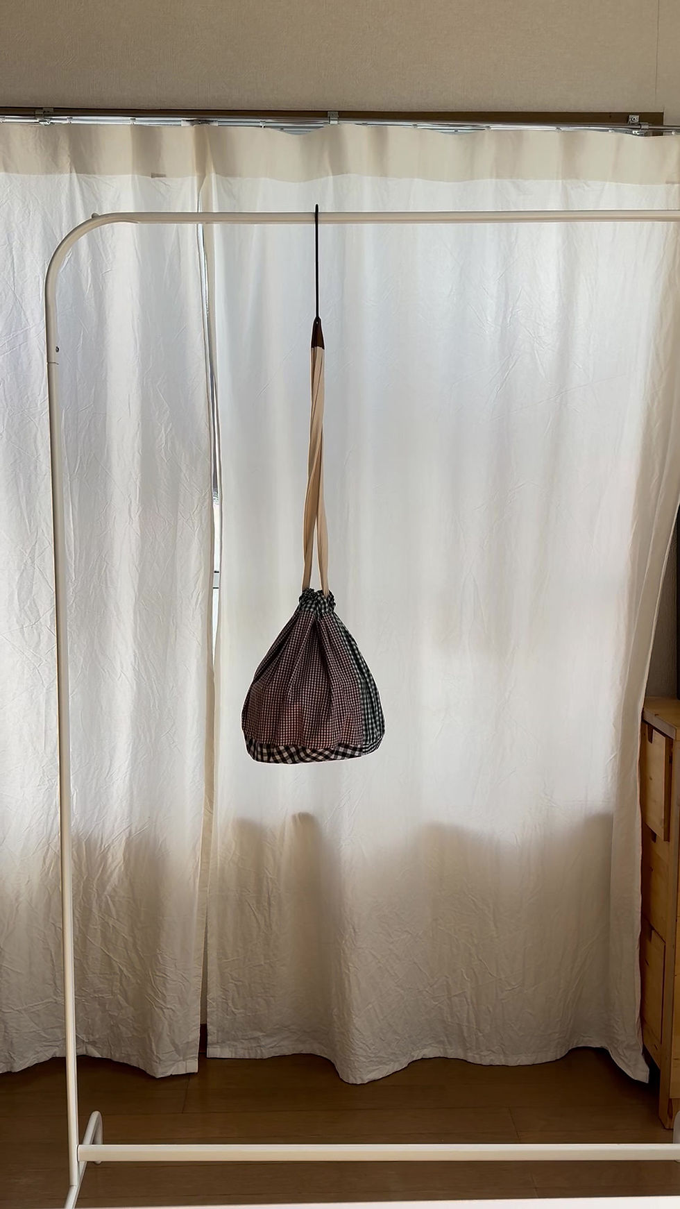 Thumbnail: souyousya × dusk life=eat | kinchaku bag No.9