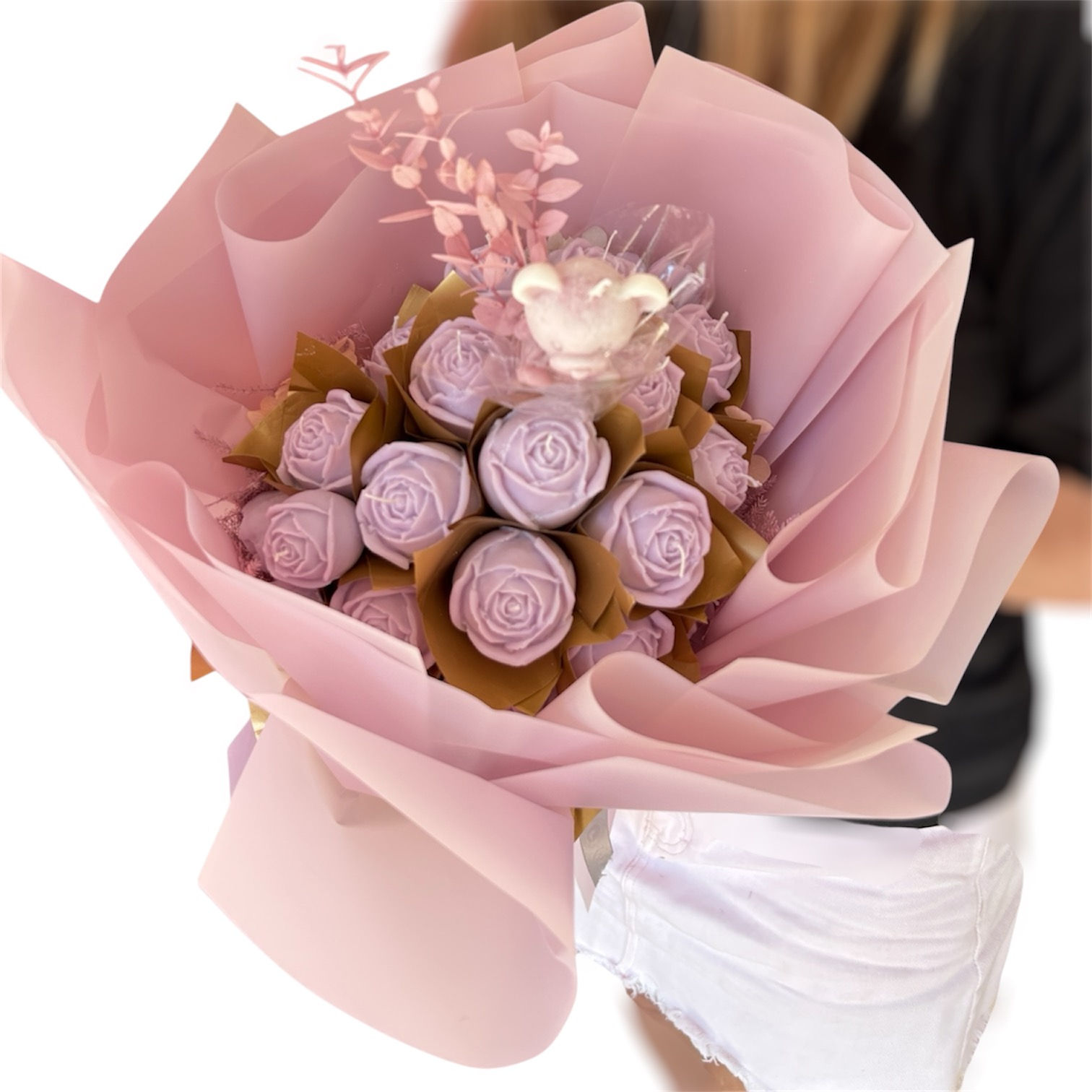 Rose Candles Bouquet