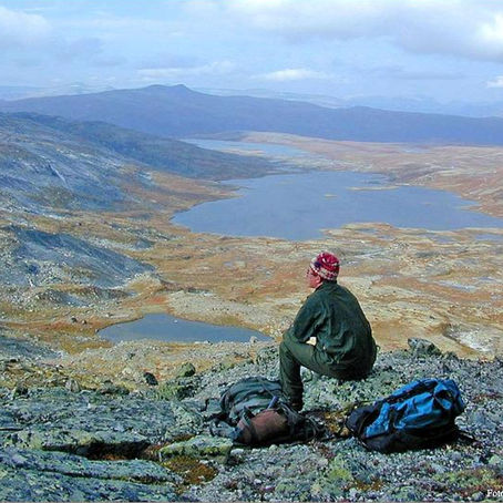 Rundt Tverrfjellet i Åmotsdalen