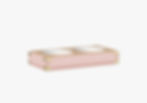 ECUELLE DOUBLE 40 - ROSE BALLERINE