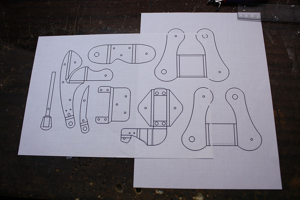 Plantillas en papel