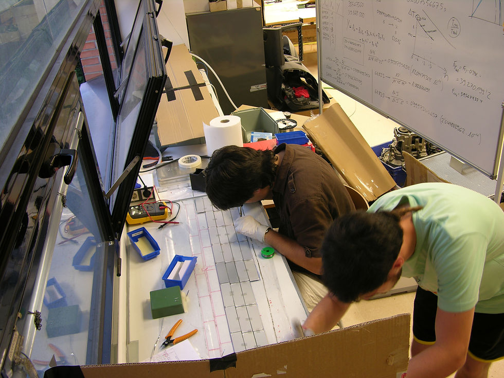 Preparando un array de células