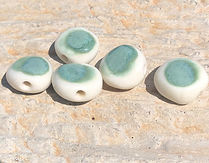 handmade ceramic beads