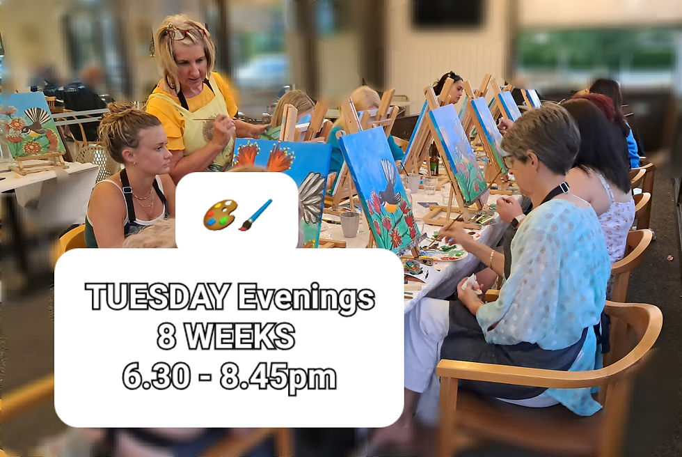 TUESDAY 🎨 EVENING. "ART🖌ADVENTURE"