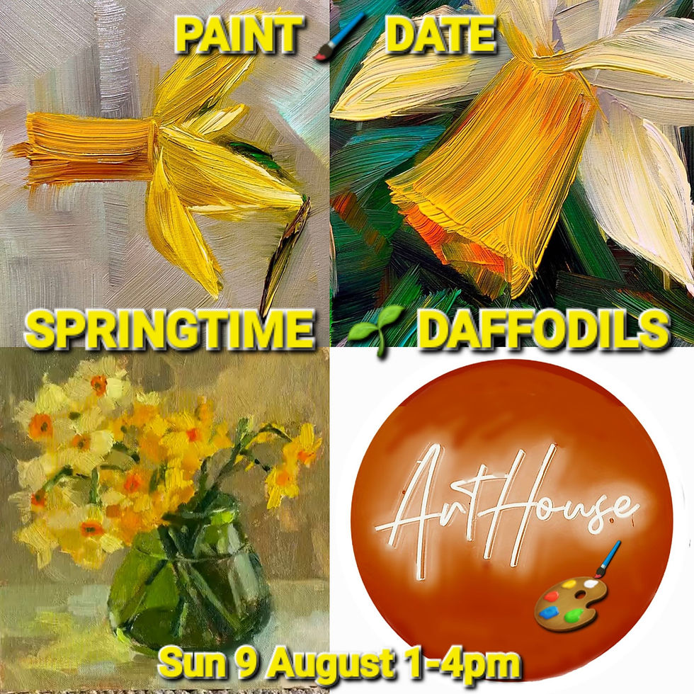 'Daffodils' spring SUNDAY STUDIO SESSIONS