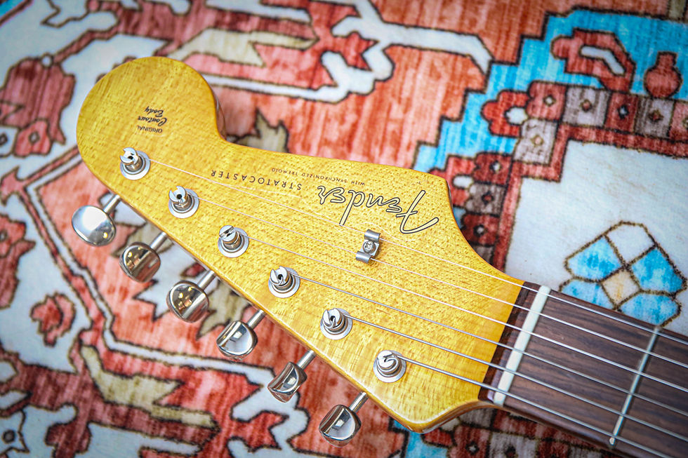 Thumbnail: FENDER USA Custom Shop Post-Modern Stratocaster "Firemist Gold + Rosewood" 2017