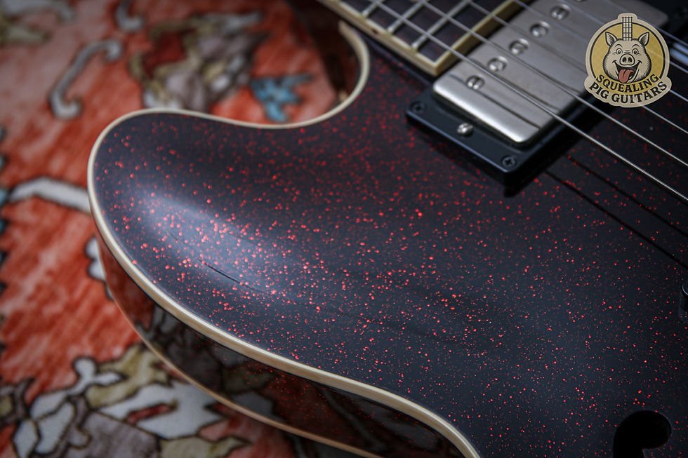 Thumbnail: GIBSON USA Custom Shop 64' ES-335 "Brunswick Sparkle Red + Rosewood" (2021)