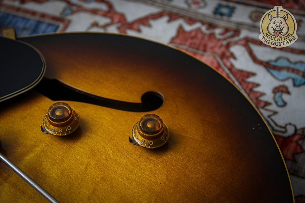 Thumbnail: GIBSON USA Vintage ES-225T Hollow Body "Sunburst + Rosewood" (1955)