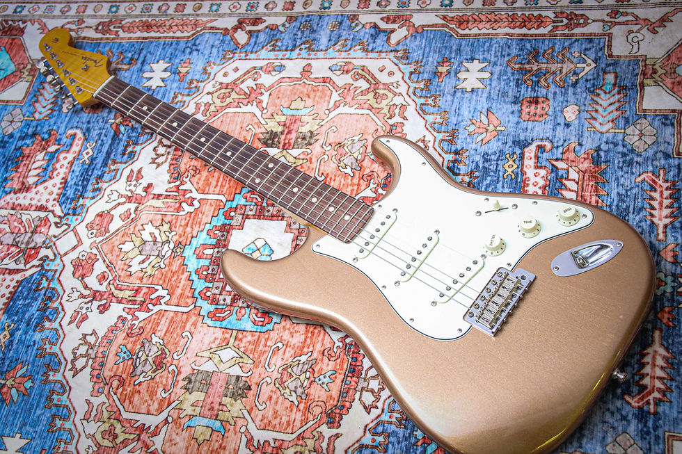 Thumbnail: FENDER USA Custom Shop Post-Modern Stratocaster "Firemist Gold + Rosewood" 2017
