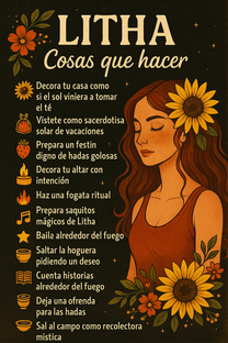 Litha, cosas que hacer