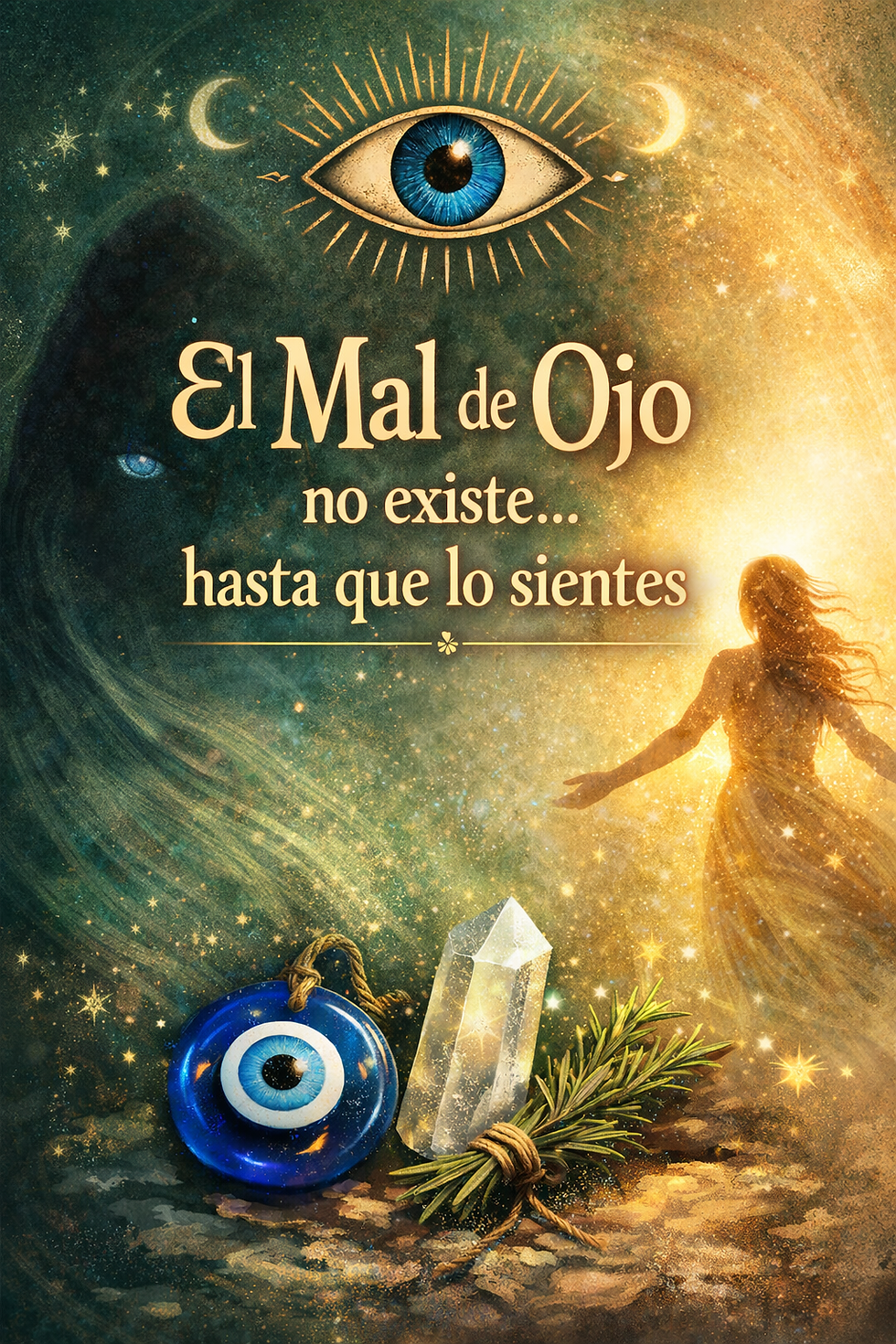🌕 El mal de ojo no existe… hasta que lo sientes. Eso que te roba brillo: el mal de ojo explicado sin cuentos, pero con alma.