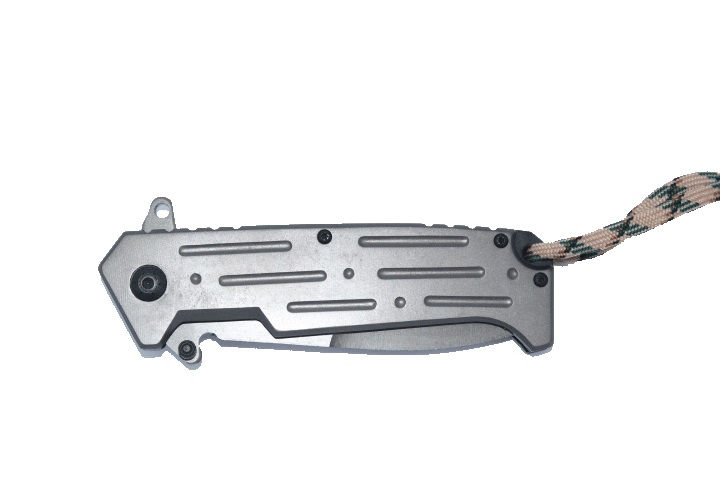 Thumbnail: Gerber Solid Silver Pocket Folding Knife