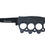 Thumbnail: Knuckle Duster Folding Knife Black