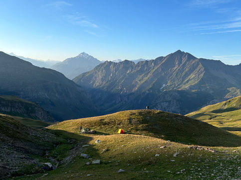 TMB Tour du Mont Blanc full loop trail running holiday Run Weekends France Italy Switzerland