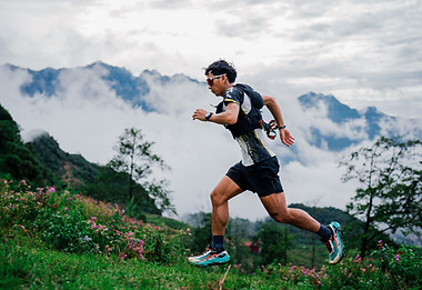 Small group trail running Hakuba Japanese Alps Japan all abilities mountain running holiday Run Weekends