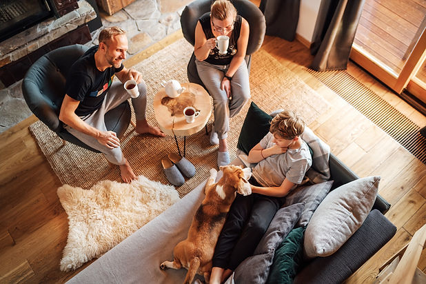 A family enjoy tea as they talk with eachother. This could symbolize the connections forged after teen counseling in Summit County, CO. Contact a teenage counselor in Breckenridge, CO for support today!