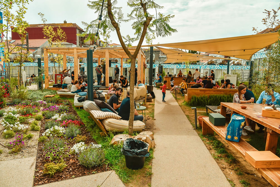 selina hostel - coworking hostels with good patio
