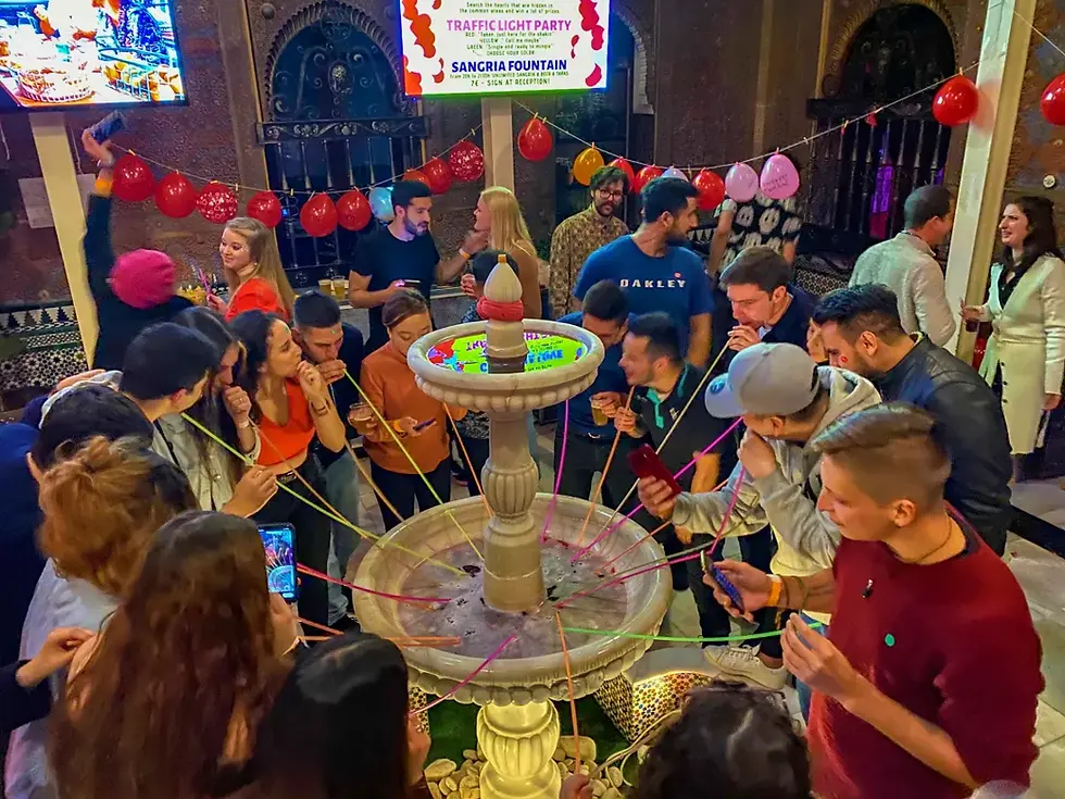 party, party hostel, social, meet travellers, backpackers, hostellife