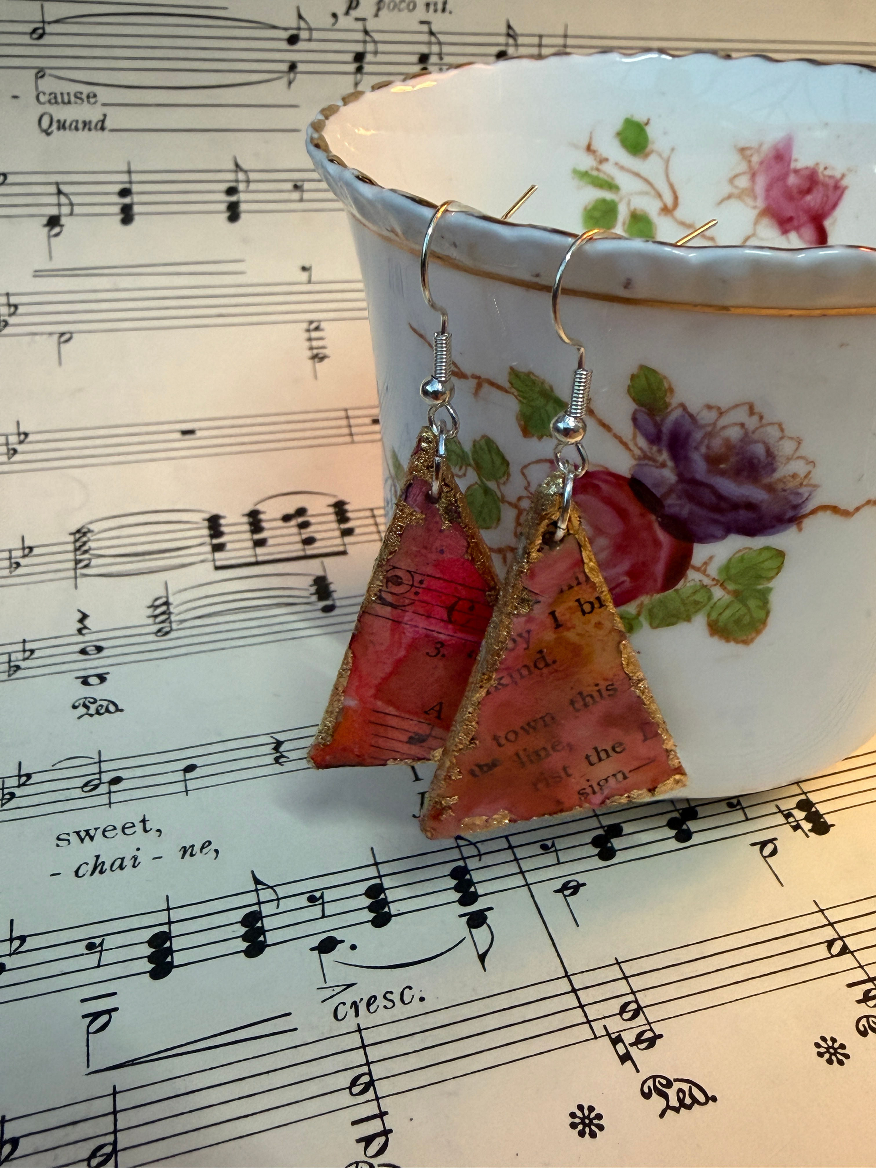 Christmas Tree Earrings