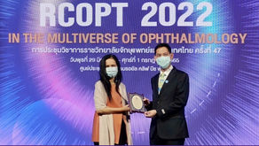 ศ.เกียรติคุณ นพ. สบง ศรีวรรณบูรณ์ จักษุแพทย์ TRSC ได้รับรางวัลจักษุแพทย์ดีเด่นด้านวิชาการ