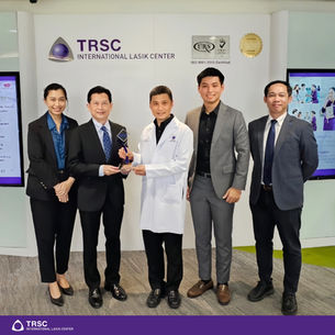 TRSC International LASIK Center รับรางวัลรักษาสายตาด้วยวิธี ReLEx SMILE มากที่สุดในประเทศไทย