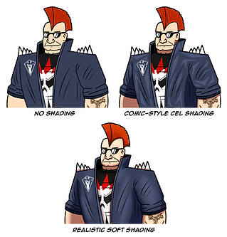 Graphic Novel Shading and Style Tests.png