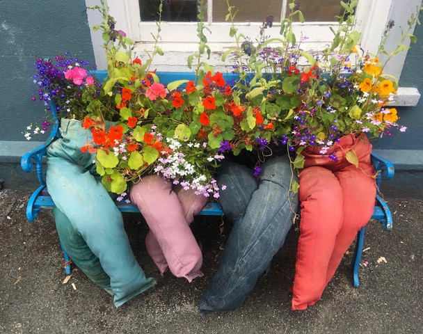 Trouser planters at llandovery