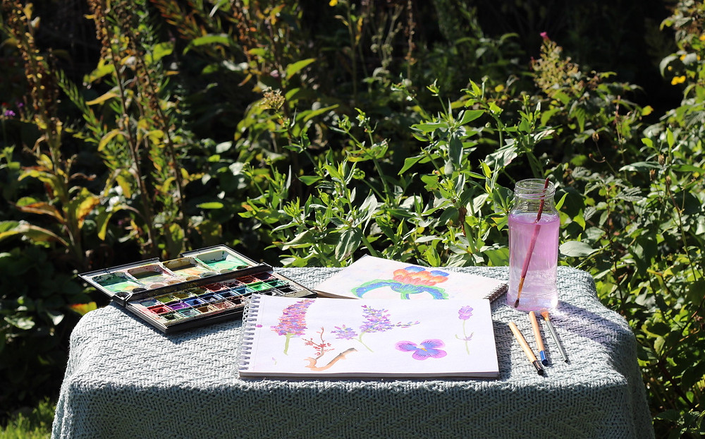 Painting is incredibly mindful