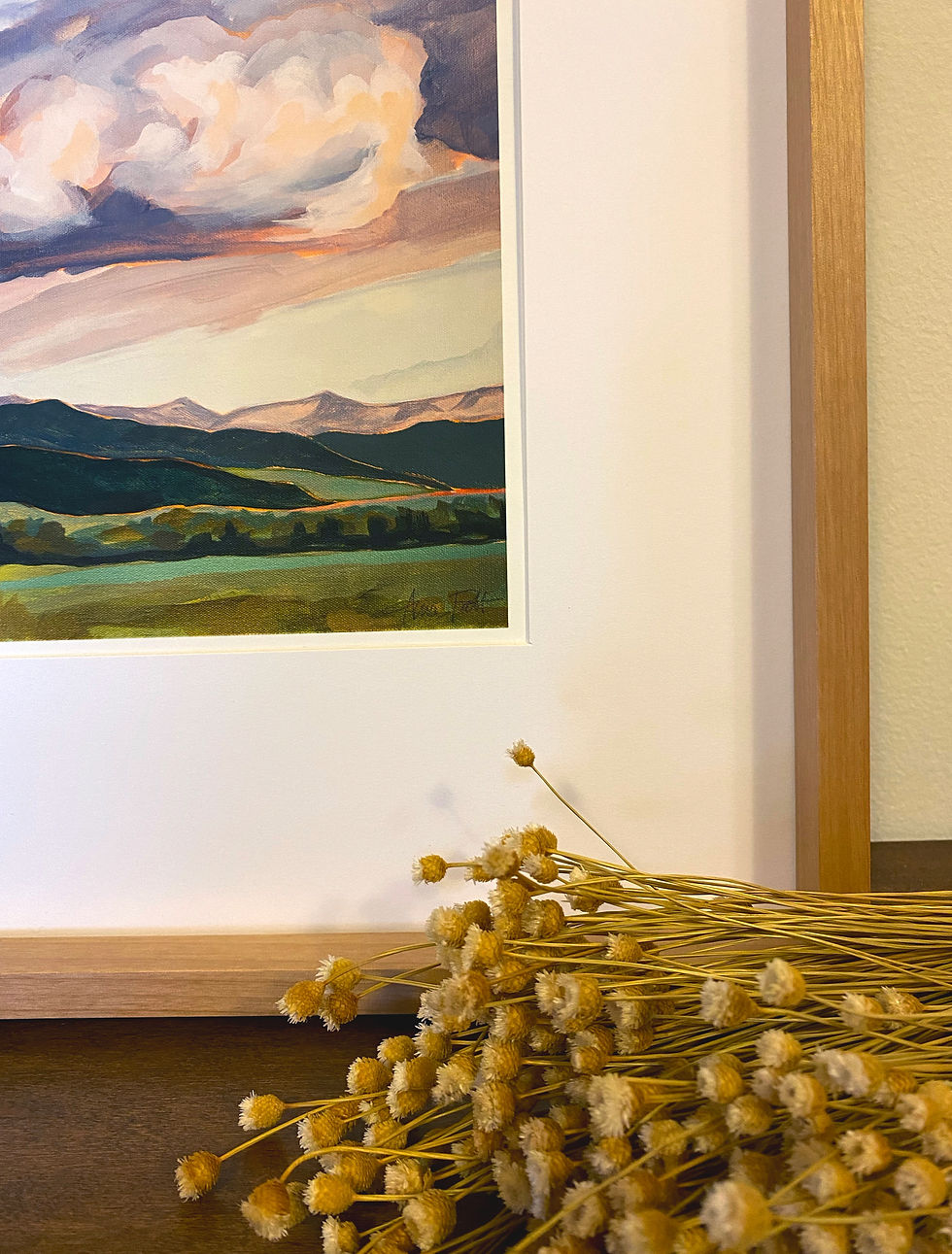 Thumbnail: PRINT - Storm Over Hyalite 16"x20"