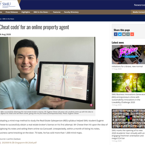 Singapore Management University (SMU) feature!
